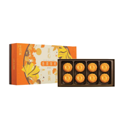 美心 Meixin）香滑奶黄月饼礼盒 360g