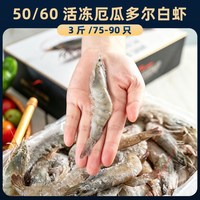 鲜拔头筹 活冻厄瓜多尔白虾