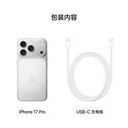 Apple iPhone 17 Pro 5G手机 256GB 银色