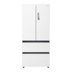 美的 M60机皇2.0系列 MR-550WUFJDIZE 风冷法式门冰箱 523L 云隐白