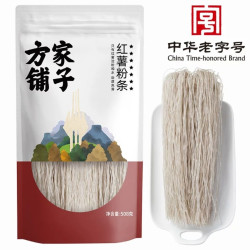 方家铺子 纯红薯粉条500g
