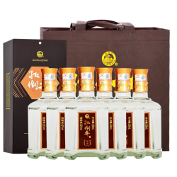扳倒井 御藏造 52度 浓香型白酒 500mL*6瓶 （搭配手提袋）