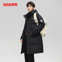 YAYA 鸭鸭 紫钻系列 男士羽绒服 加厚保暖