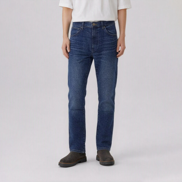 Wrangler 男式牛仔裤百搭时尚春夏牛仔裤