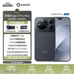 荣耀 Magic9 Pro Max 手机 12GB+256GB 影黑