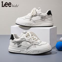 Lee 童鞋 秋季儿童小白鞋百搭休闲鞋德训跑步鞋