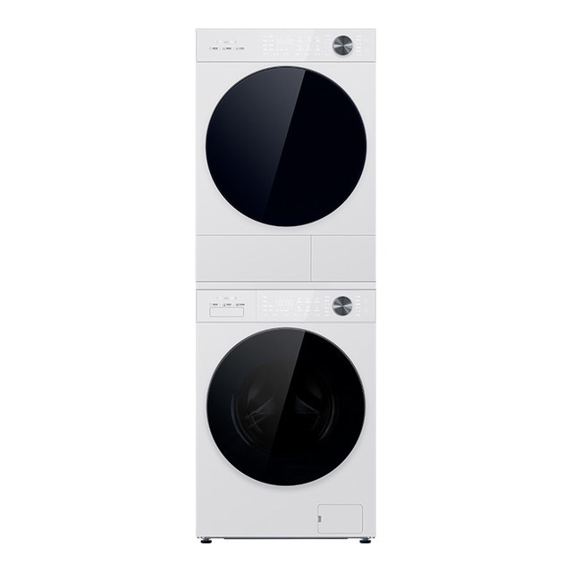 Panasonic 白月光6.0高奢洗烘套装12公斤变频洗衣机+烘干机
