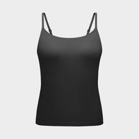 移动端：蕉内 热皮501+女士吊带背心保暖发热带杯带胸垫白色打底内搭