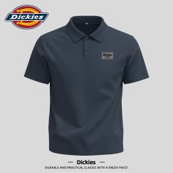 Dickies 美式潮流短袖POLO衫男生2026夏季新款印花上衣大码五分袖