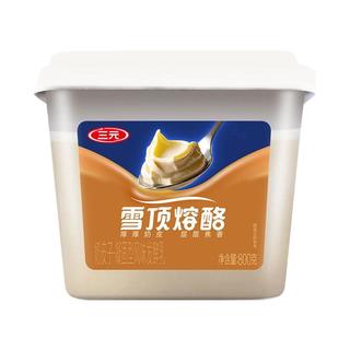 三元 雪凝雪顶熔酪奶皮子酸奶