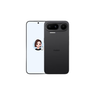 努比亚 NaviX Ultra AI智能体 豆包手机助手 2亿主摄 AI按键唤醒 16+512GB黑色 5G游戏拍照手机