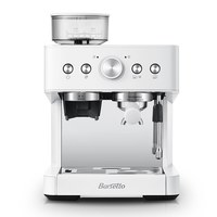 Barsetto 01C冷热萃咖啡机家用半自动研磨一体