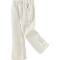 巴拉巴拉 女童针织肌理喇叭裤