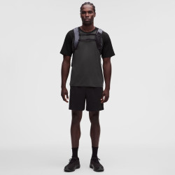 lululemon 丨男士运动短袖 T 恤 防晒 LM3GCAS 石墨灰/黑 M