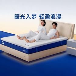 MLILY 零压悬浮床P1现代简约婚床主卧双人床1.8米+快充2.0记忆棉床垫