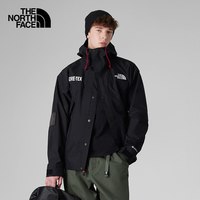 北面 冲锋衣男GTX户外防水透汽硬壳外套831M 宇宙黑/57Y XL