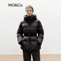 MO&Co. 羽绒服90鹅绒附腰带防风