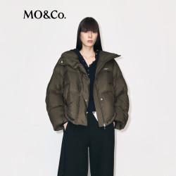 MO&Co. 鹅绒羽绒服摩安珂 军绿色 M /165