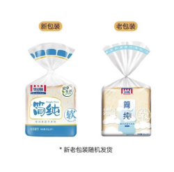 MANKATTAN 简纯吐司 350g（赠牛角包*3）