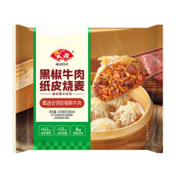 安井 200g黑椒牛肉纸皮烧麦