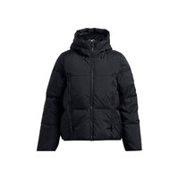 安德玛 UNDERARMOUR） Limitless系列女子700蓬休闲短款鸭绒羽绒服 黑色001
