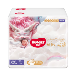 好奇 皇家小龙裤拉拉裤XXXL25片 送30枚可食用鸡蛋