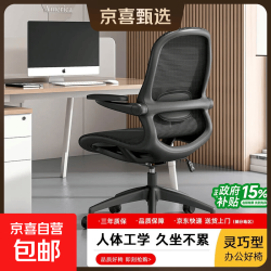 畅东米勒出口办公椅办公室椅子舒适久坐工位椅家用人体工学电脑椅 Max逍遥款四级气杆 |
