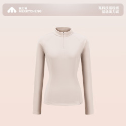 美力城 半拉链摇粒绒上衣