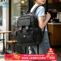 adidas 三叶草双肩包男女包 26新款运动休闲包简约户外旅行背包学生书包