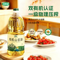 亲鲜森 有机山茶油正宗茶籽油     有机山茶油1.8L