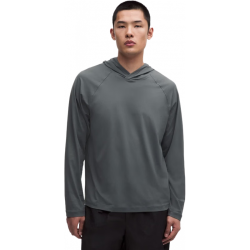 lululemon LM3GCBS 男士运动长袖连帽衫 玛瑙灰 M
