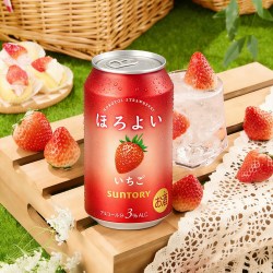 HOROYOI 预调鸡尾酒 草莓口味 330ml×6罐