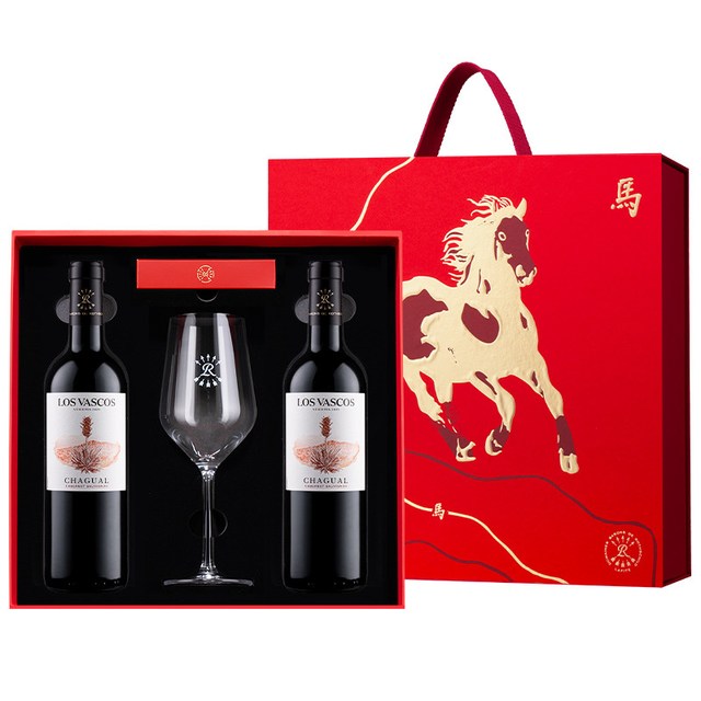 拉菲古堡 拉菲红酒礼盒凯萨天堂古堡葡萄酒法国波尔多产区干红2支