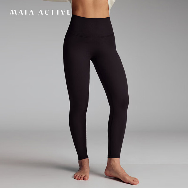 MAIA ACTIVE 云感瑜伽裤 黑巧克力色