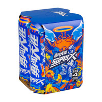 雪花 啤酒(Snowbeer) 勇闯天涯 superX 500ml*4听