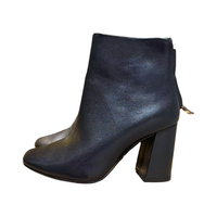 Clarks 黑色 37.5 短筒高跟女靴