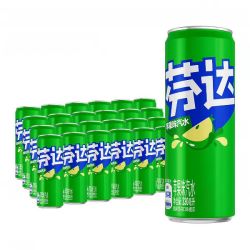 可口可乐 芬达苹果味330ml*24罐