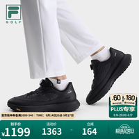 FILA 逸速PRO丨斐乐高尔夫球鞋26秋季新款男士休闲软钉运动鞋子Vibram 黑-BK 42