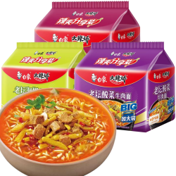 白象 牛肉面 4袋 BIG袋