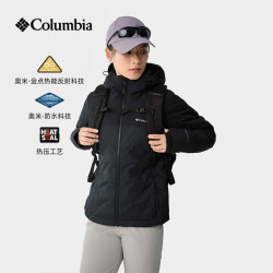 Columbia 秋冬新羽绒服女户外防风防水金点热能650蓬鸭绒外套XR8598/WR3555 WR3555/011 L
