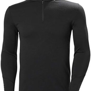 HELLY HANSEN 男士 LIFA 美利奴轻量级 1/2 拉链上衣L码