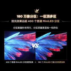 雷鸟 电视 55鹤6 27款 抗反防眩屏 QD-Mini LED 平板电视机