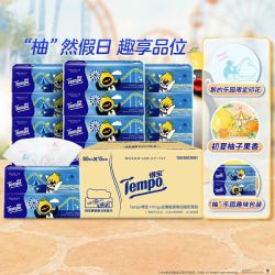 得宝 IP联名系列软抽四层加厚M码 80抽*15包