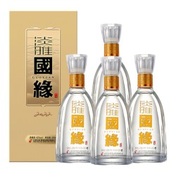 今世缘 淡雅国缘浓香型42度 500ml*4瓶