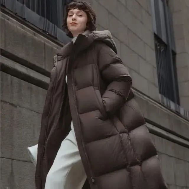 坦博尔 680+高蓬 90绒落肩廓形连帽羽绒服 最大277g高充绒