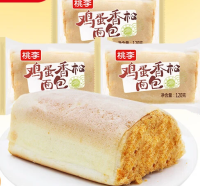 桃李 手撕夹心面包 鸡蛋香松味 360g(120g*3袋)