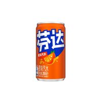 百亿补贴：可口可乐 细长罐芬达200ml*24罐碳酸饮料便携摩登罐芬达
