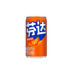 可口可乐 细长罐芬达200ml*24罐碳酸饮料便携摩登罐芬达