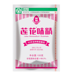 莲花 味精净总含量 100g*2袋