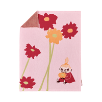 MIDO HOUSE 铭都家居 姆明联名半边绒毛毯 小美与小花 130cm*170cm